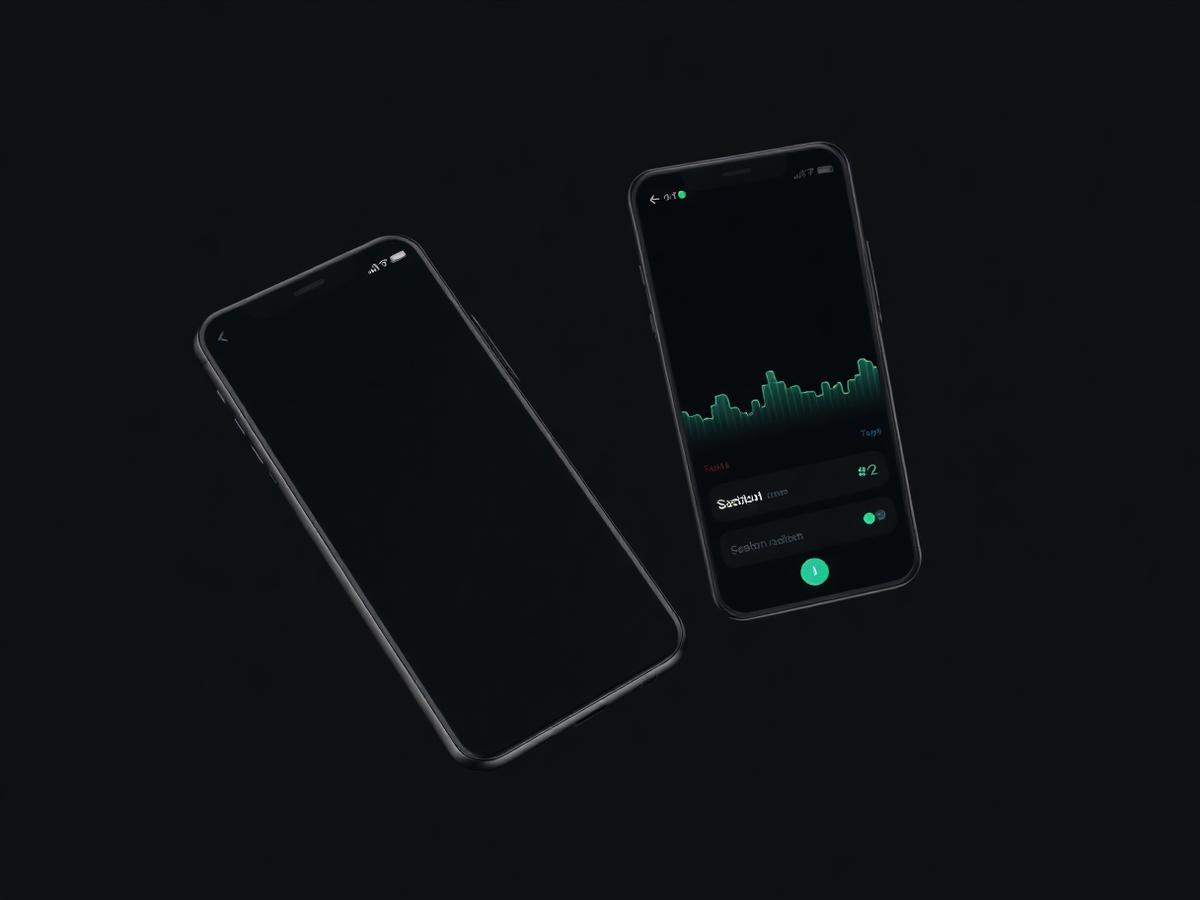 Mobile Service App — placeholder project visual